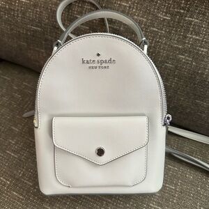 kate spade Light Gray Backpack